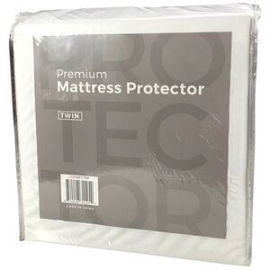 Premium Twin Mattress Protector White Color